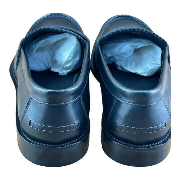 DSQUARED2 BEAU Men Penny Loafers Black Leather main image 5
